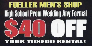 Tuxedo Coupon