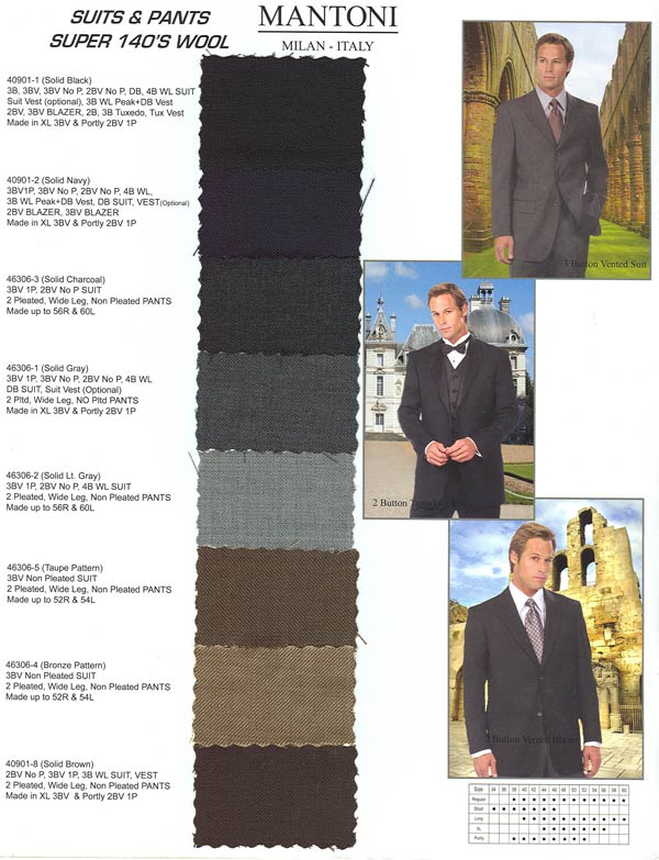 Mantoni Suits and Pants