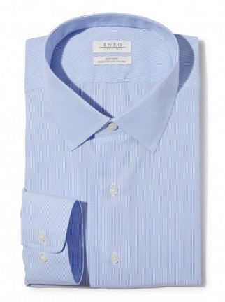 Light Blue Line Collared Shirt